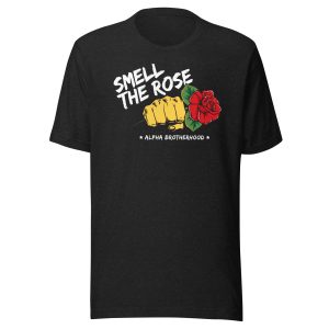 “SMELL THE ROSE” Brotherhood Tee – Available in Multiple Colors (Emoji Knucks)