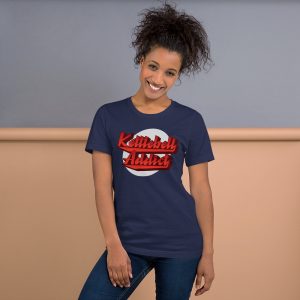 Women’s KBSA Kettlebell Addict T-Shirt (Red Addict)