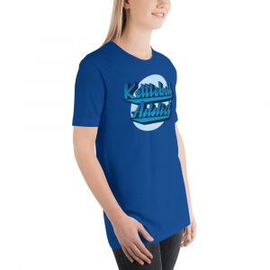 Women’s KBSA Kettlebell Addict T-Shirt (Blue Addict)