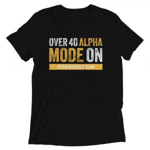 Over 40 Alpha Mode ON Prime Short Sleeve Tee (Yellow)