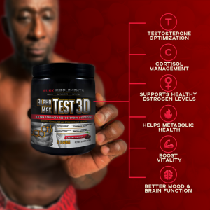 Alpha Max Test 3D Cherry Flavor – Ultimate Testosterone Booster